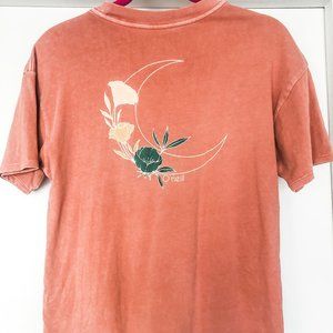 O'NEILL Small WOMANS CORAL CROPPED TEE
